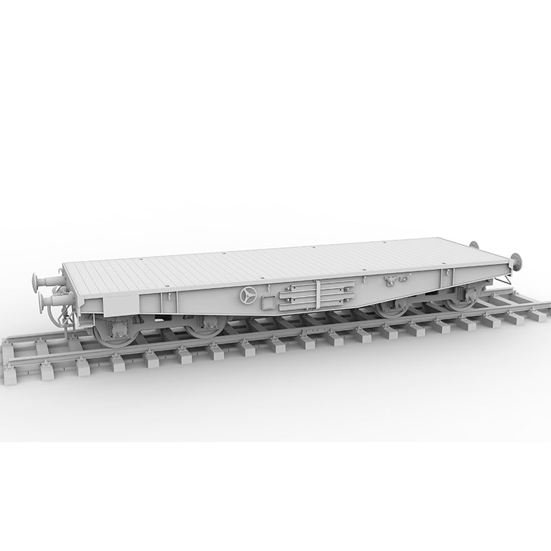 AK Interactive AK35501 GERMAN RAILWAY SCHWERER PLATTFORMWAGEN TYPE SSYS 1/35 – Bild 5