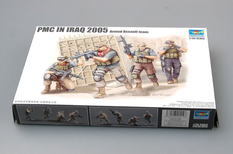 Trumpeter 00419 PMC in Iraq 2005-Armed Assault Team 1/35 – image 3