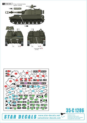 Star Decals 35-C1286 Big Guns in Vietnam 3 1/35 – Bild 2