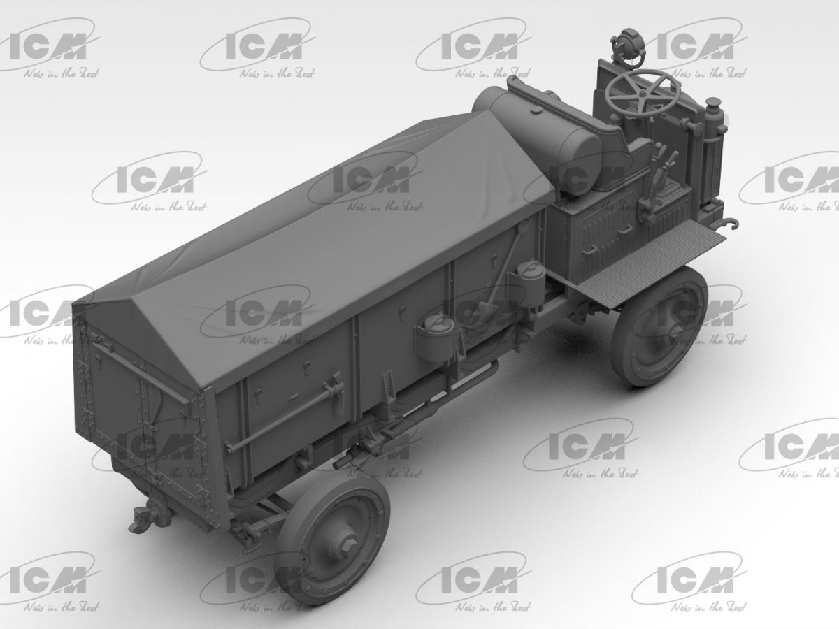 ICM 35656 FWD Type B WWI US Ammunition Truck 1/35 – obrázek 4