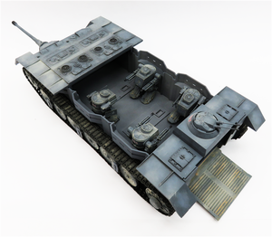 Modelcollect UA72180 Fist of War German P.500 &amp;quot;Gungnir&amp;quot; 1/72 – image 8