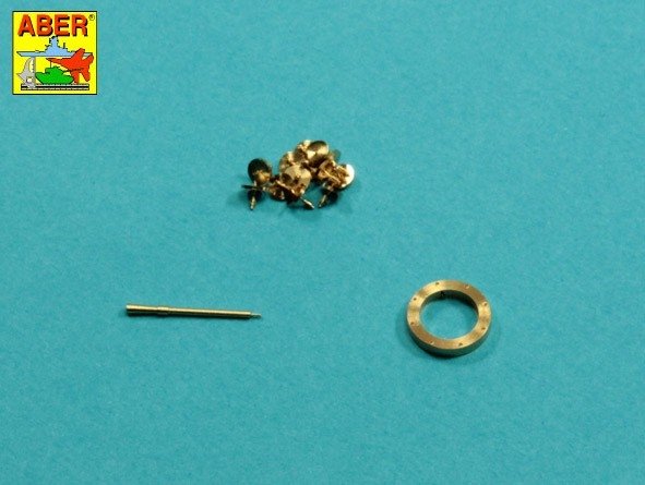 Aber 35L-314 Armament set for the Russian T-14 Armata tank: barrel for 125 mm 2A82-1M and barrel for 12.7 mm Kord MG 1/35 – image 2