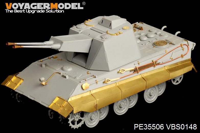 Voyager Model PE35506 WWII German E-50 FlaKpanzer For TRUMPETER 01537 1/35 – obrázek 2