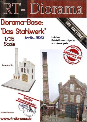 RT-Diorama 35283 Diorama-Base: &amp;quot;Das Stahlwerk&amp;quot; 1/35