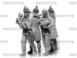 ICM 35622 American Fire Truck Crew (1910s) 1/35 – Bild 3