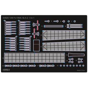 Great Wall Hobby S4820 Fw189A-1&amp;amp;A-2 /w &amp;quot;Nacht Jager&amp;quot; - &amp;quot;Sonderaktion Schneekufen&amp;quot; 1/48 – Bild 8