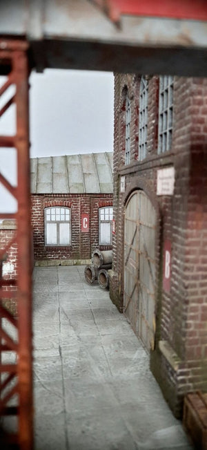 RT-Diorama 35286 Diorama-Base: &amp;quot;Factory Yard&amp;quot; 1/35 – immagine 12