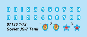Trumpeter 07136 Soviet JS-7 Tank 1/72 – obrázek 2