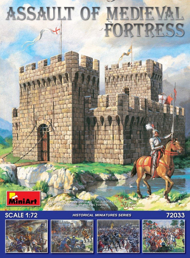 MiniArt 72033 ASSAULT OF MEDIEVAL FORTRESS 1/72