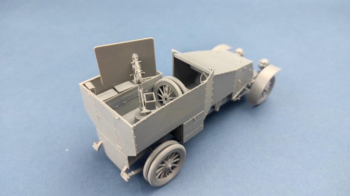 Copper State Models 35013 French Armored Car Models 1914 (Type ED) 1/35 – image 4