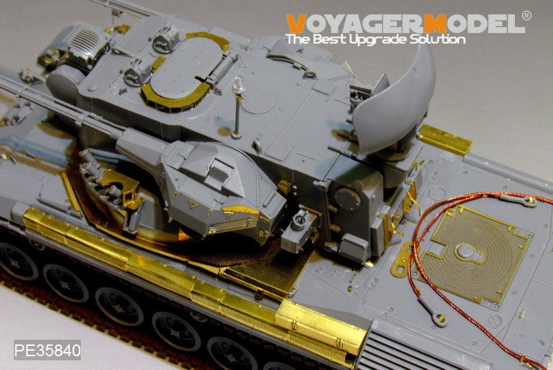 Maquette Voyager PE35840 Gepard A1 SPAAG allemand moderne de base pour TAKOM 2044 au 1/35 – image 9