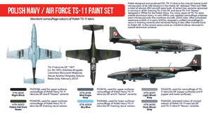 Hataka HTK-AS46 Polish Navy / Air Force TS-11 paint set (6x17ml) – Bild 2