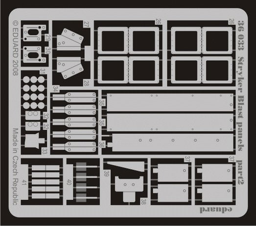 Eduard 36033 Stryker blast panels 1/35 Trumpeter – immagine 2