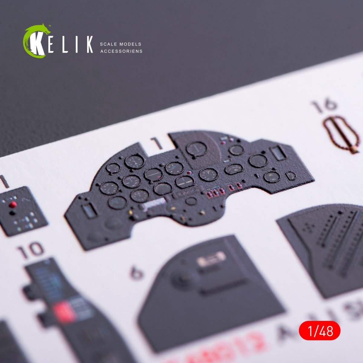 KELIK K48012 A-1J SKYRAIDER INTERIOR 3D DECALS FOR TAMIYA KIT 1/48 – image 3