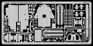 Eduard 32520 F-105G interior 1/32 TRUMPETER – obrázek 2