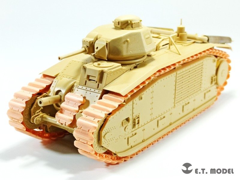 ET Model P35-019 WWII French Battle Tank B1 bis Workable Track ( 3D Printed ) 1/35 – Bild 5
