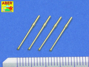Aber A48014 Set of 4 barrels for Japanese 20 mm Type 99 aircraft machine cannons 1/48 – obrázek 2