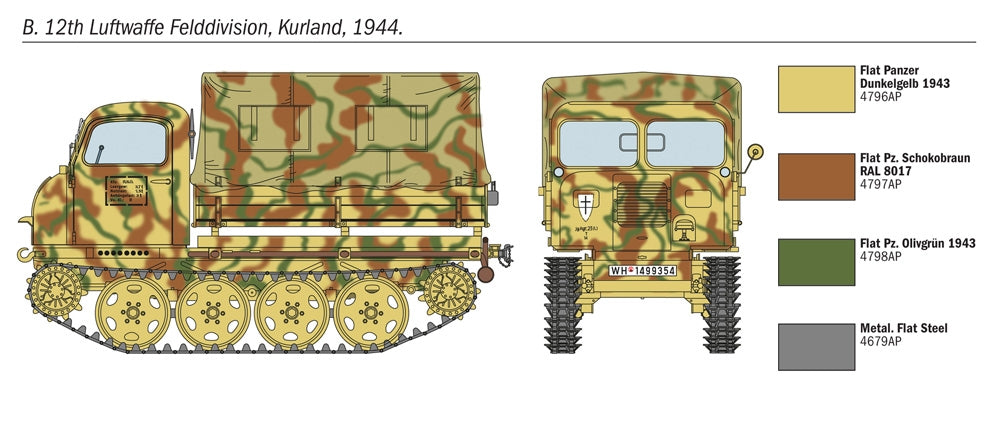 Italeri 6549 STEYR RSO/01 with GERMAN SOLDIERS 1/35 – Bild 16