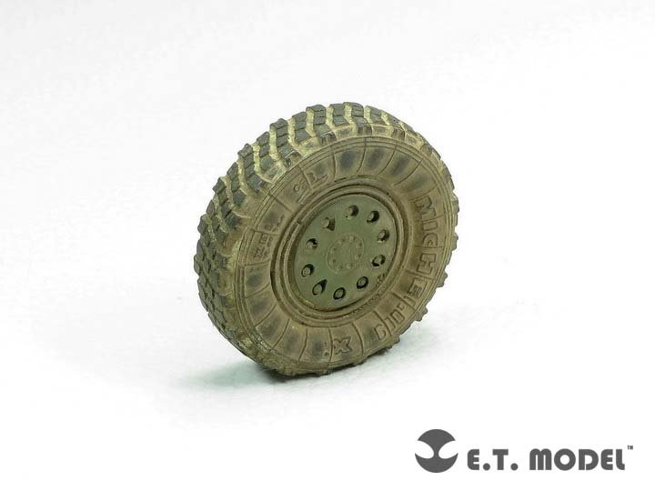 ET Model ER35-059 German Fennek LGS Weighted Road Wheels For TRUMPETER 1/35 – immagine 2