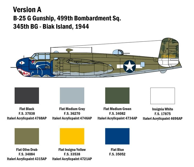 Italeri 2787 B-25G Mitchell 1/48 – image 2