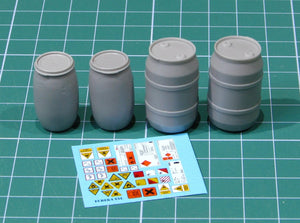 EUREKA XXL E-039 Plastic chemical storage drums Set 1 1/35 – zdjęcie 4