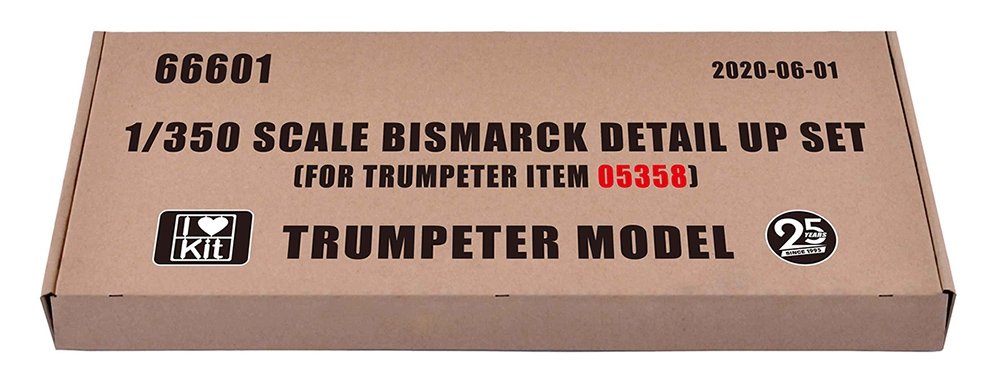 I Love Kit 66601 AV-8B Bismarck 1941 Detail-up Set for Trupmeter 05358 1/350 – imagen 2