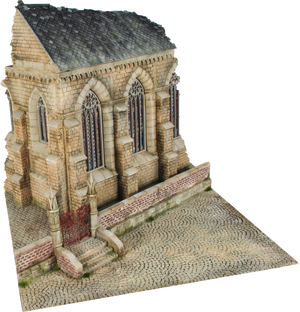 RT-Diorama 35040 Diorama Base: Church Courtyard 1/35 – image 4