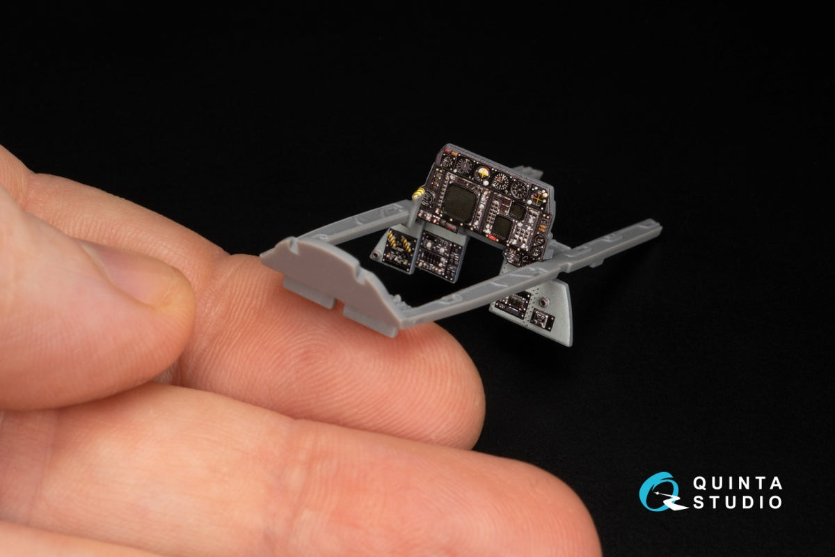 Quinta Studio QD+48449 F-4G late 3D-Printed &amp;amp; colored Interior on decal paper (Zoukei Mura SWS) (with 3D-printed resin parts) 1/48 – image 8