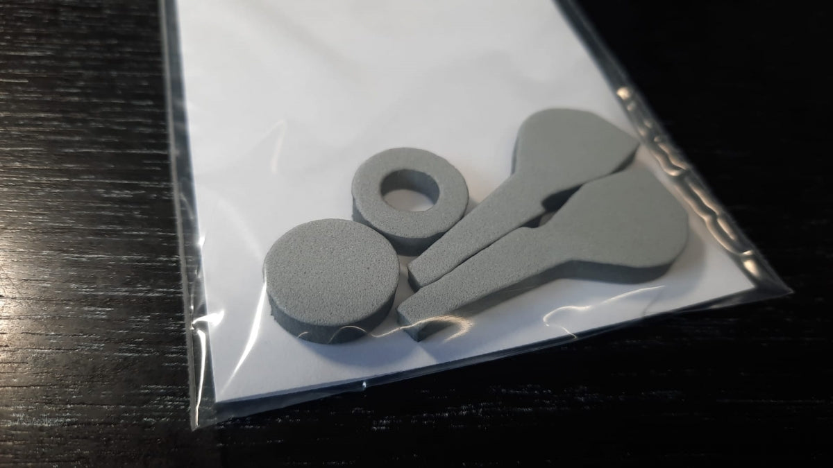Omask 74809 Fw 190 A-5 / A-6 wheel bay plugs (for Eduard) 1/48 – immagine 2