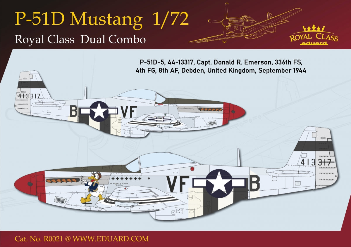 Eduard R0021 P-51D MUSTANG DUAL COMBO 1/72 – image 23