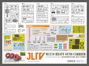 Saber 35A12-DLX JLTV M1278 Heavy Guns Carrier - Deluxe Edition 1/35 – Bild 5