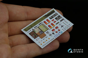 Quinta Studio QD35040 UAZ-452 3D-Printed &amp;amp; colored Interior on decal paper (Zvezda) 1/35 – image 12