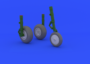 Eduard 632031 Me 262 wheels 1/32 (TRUMPETER) – Bild 2