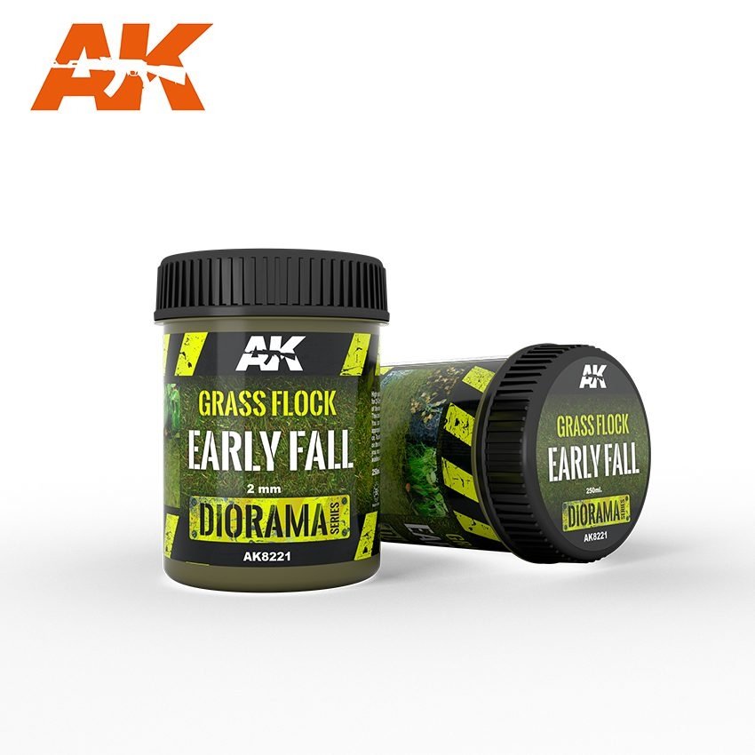 AK Interactive AK8221 GRASS FLOCK 2MM EARLY FALL – image 2