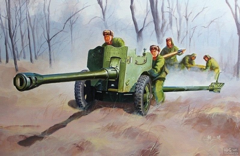 Trumpeter 02340 Canon divisionnaire chinois Type 56 (1/35)
