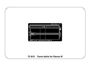 Aber 72A10 Turret skirts for PzKpfw III 1/72 – imagen 6