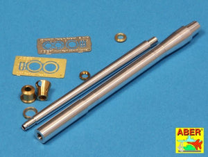 Aber 35L-152 Barrel for German A/T Self Propeled Gun Nashorn with 8.8cm Pak 43/1 L/71 (1/35)