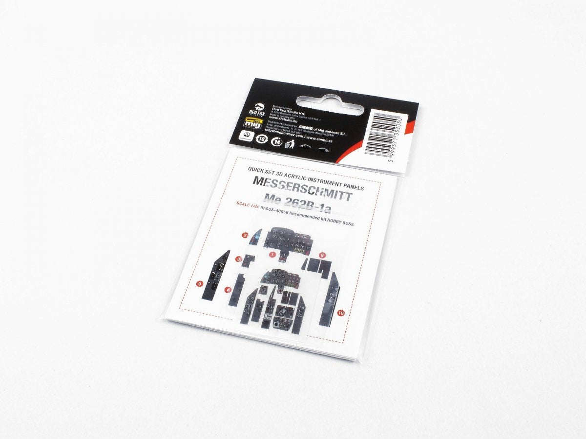 Red Fox Studio QS-48056 Messerschmitt Me 262B-1a 1/48 – image 2