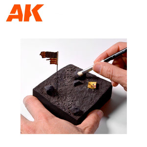AK Interactive AK9300 DRY 4 BRUSHES SET – obrázek 4