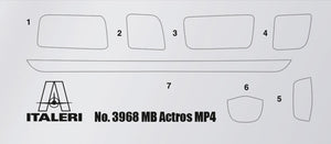 Italeri 3968 MB Actros MP4 Big Space - Grand Prix Edition 1/24 – image 10