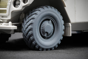 ScaleX WM 35016S GAZ Tiger V2(with shield) Sagged wheel set (for Meng) 1/35