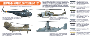 Hataka HTK-CS14 ORANGE LINE – US Marine Corps Helicopters Paint Set (8x17ml) – obrázek 3