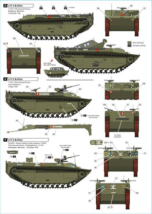 Star Decals 72-A1048 British LVT-4 Buffalo. British Buffaloes in Holland 1944-45 1/72 – obrázek 2