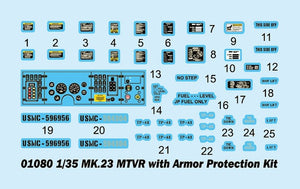 Trumpeter 01080 MK.23 MTVR with Armor Protection Kit 1/35 – obrázek 15