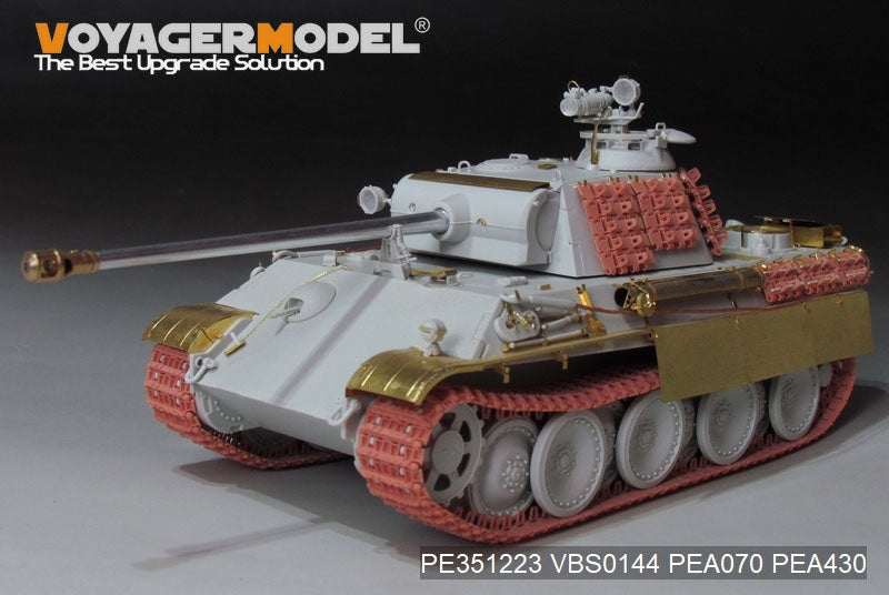 Voyager Model PE351223 WWII German Panther G Late ver.Basic For MENG TS-054 1/35 – immagine 5