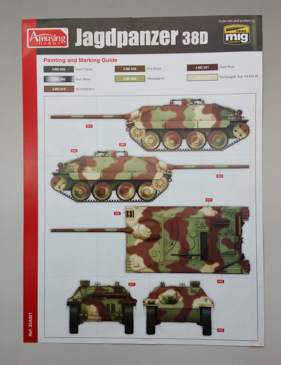 Amusing Hobby 35A021 Jagdpanzer 38(D) 1/35 – image 4