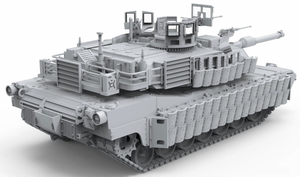 Meng Model 72-003 U.S Main Battle Tank M1A2 SEP ABRAMS TUSK II 1/72 – zdjęcie 3