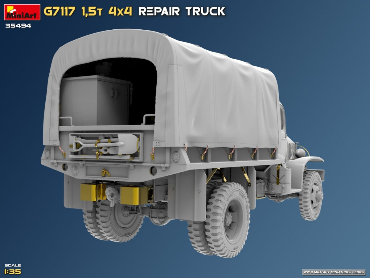 MiniArt 35494 G7117 1.5T 4x4 Repair Truck 1/35 – image 38