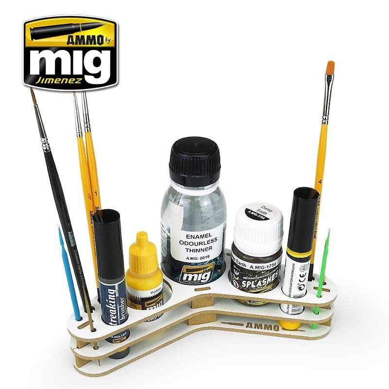 AMMO of Mig Jimenez 8028 BOOMERANG ORGANIZER (storage) – obrázek 5
