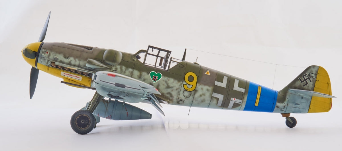 Omask 34027 JBf 109G-6 (yellow 9) for Eduard 11119 marking J 1/48 – imagen 4